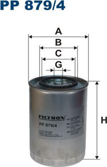 Filtron PP879/4 - Yanacaq filtri furqanavto.az