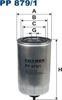 Filtron PP879/1 - Yanacaq filtri furqanavto.az