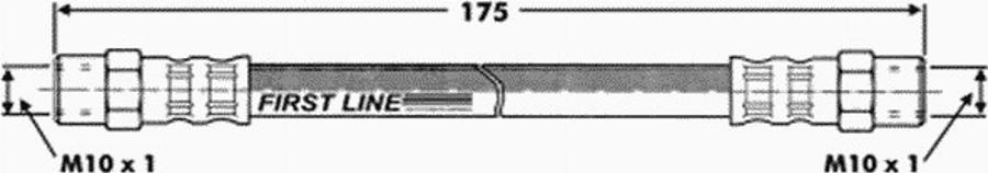 First Line FBH 6630 - Əyləc şlanqı furqanavto.az