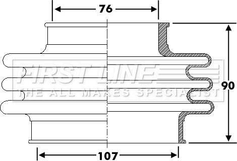 First Line FCB6276 - Körük, sürücü val furqanavto.az