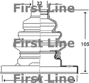 First Line FCB2791 - Körük, sürücü val furqanavto.az