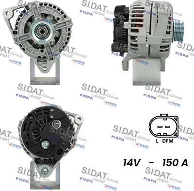 Fispa A12BH0906A2 - Alternator furqanavto.az