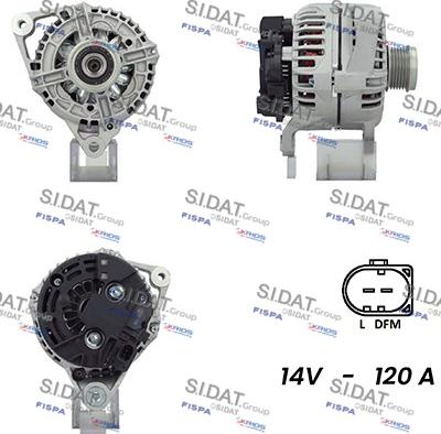 Fispa A12BH0907A2 - Alternator furqanavto.az