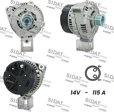 Fispa A12BH0935A2 - Alternator furqanavto.az