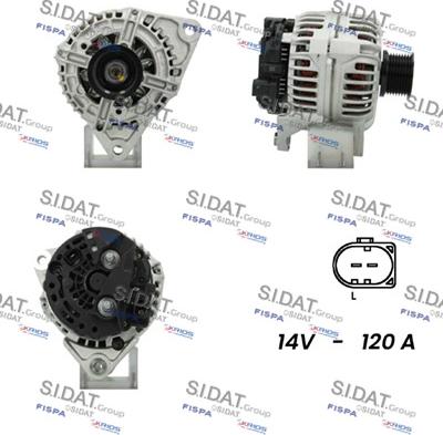 Fispa A12BH0921 - Alternator furqanavto.az