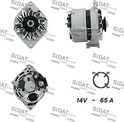 Fispa A12BH0455A2 - Alternator furqanavto.az