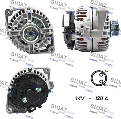 Fispa A12BH0456A2 - Alternator furqanavto.az