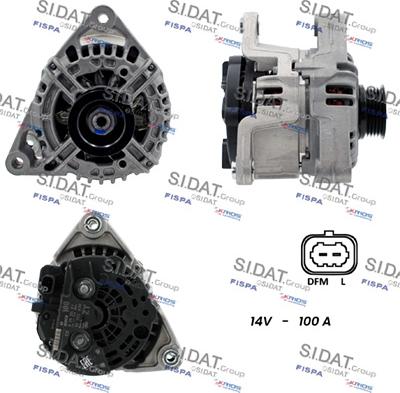 Fispa A12BH0458 - Alternator furqanavto.az