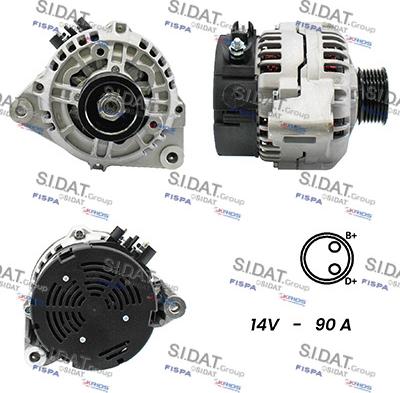 Fispa A12BH0410A2 - Alternator furqanavto.az