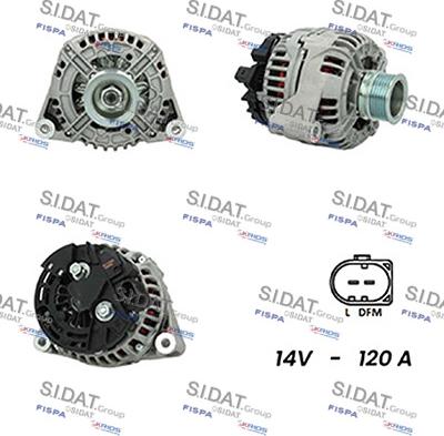 Fispa A12BH0412A2 - Alternator furqanavto.az