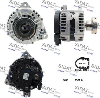 Fispa A12BH0428 - Alternator furqanavto.az