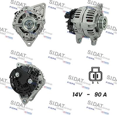 Fispa A12BH0470A2 - Alternator furqanavto.az