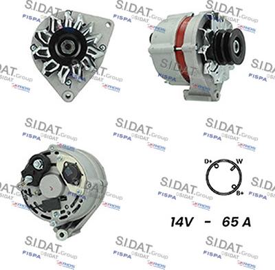 Fispa A12BH0598A2 - Alternator furqanavto.az