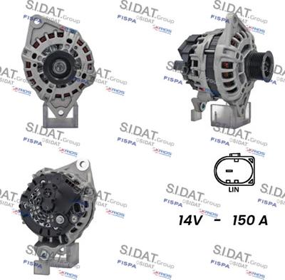 Fispa A12BH0545 - Alternator furqanavto.az