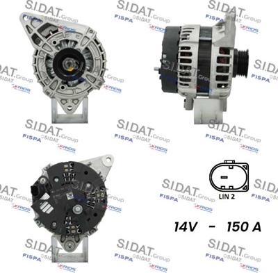 Fispa A12BH0553 - Alternator furqanavto.az