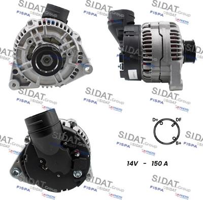 Fispa A12BH0501A2 - Alternator furqanavto.az