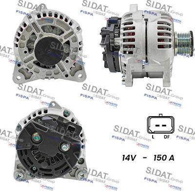 Fispa A12BH0577A2 - Alternator furqanavto.az