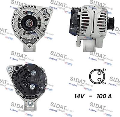 Fispa A12BH0634A2 - Alternator furqanavto.az