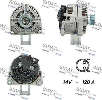 Fispa A12BH0638A2 - Alternator furqanavto.az