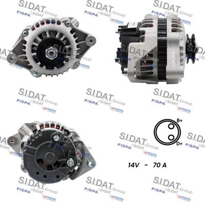 Fispa A12BH0637A2 - Alternator furqanavto.az