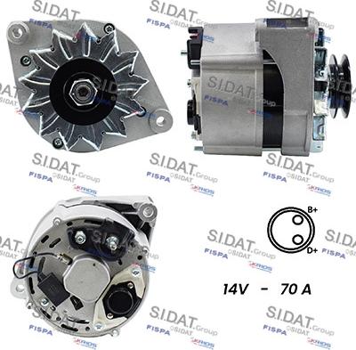 Fispa A12BH0629A2 - Alternator furqanavto.az