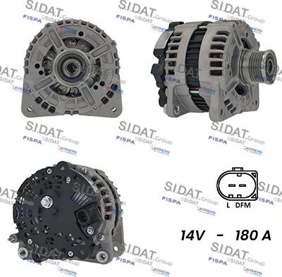 Fispa A12BH0098A2 - Alternator furqanavto.az