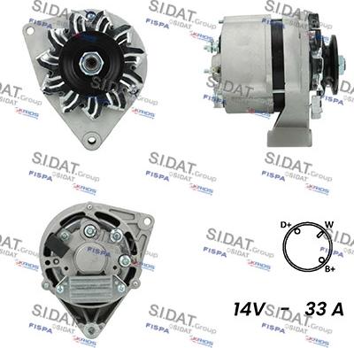 Fispa A12BH0041A2 - Alternator furqanavto.az