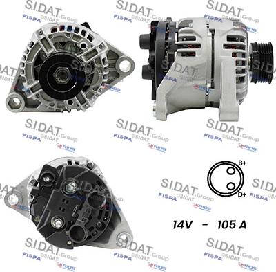 Fispa A12BH0191A2 - Alternator furqanavto.az