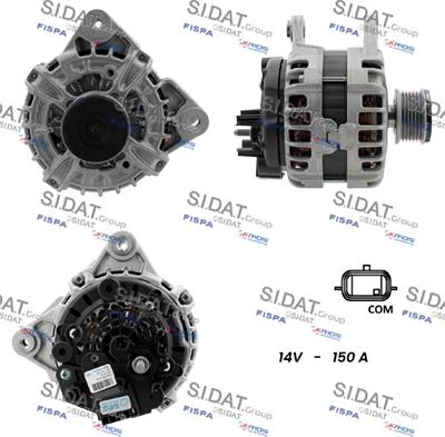 Fispa A12BH0148 - Alternator furqanavto.az