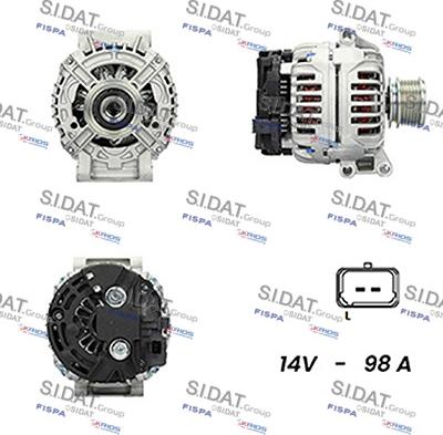 Fispa A12BH0104A2 - Alternator furqanavto.az