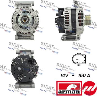 Fispa A12BH0106AS - Alternator furqanavto.az