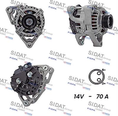 Fispa A12BH0111A2 - Alternator furqanavto.az