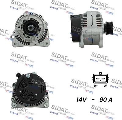 Fispa A12BH0184A2 - Alternator furqanavto.az