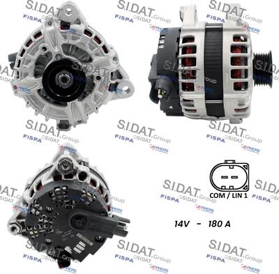 Fispa A12BH0896 - Alternator furqanavto.az