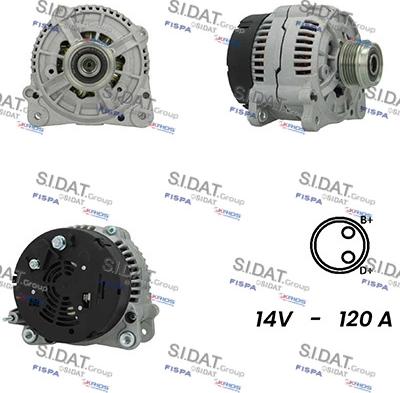 Fispa A12BH0838A2 - Alternator furqanavto.az