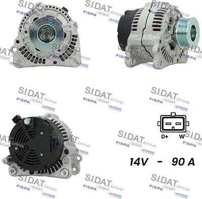 Fispa A12BH0837A2 - Alternator furqanavto.az