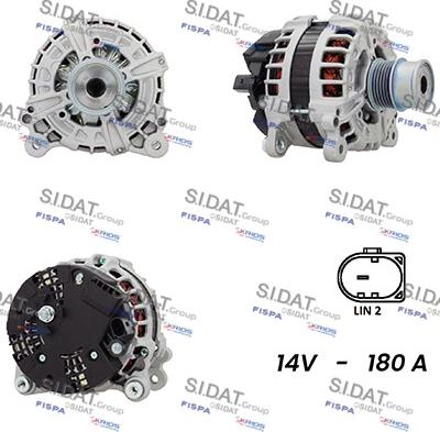 Fispa A12BH0877AS - Alternator furqanavto.az