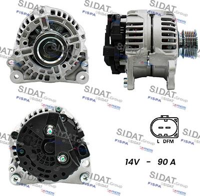 Fispa A12BH0399A2 - Alternator furqanavto.az