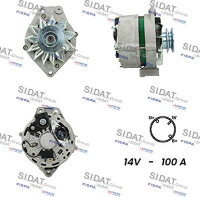 Fispa A12BH0396A2 - Alternator furqanavto.az