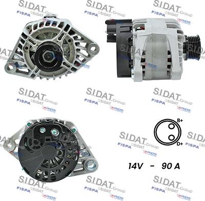 Fispa A12BH0341A2 - Alternator furqanavto.az