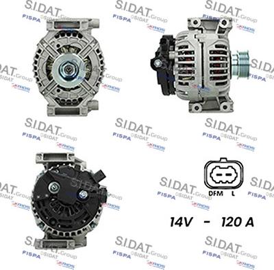 Fispa A12BH0350A2 - Alternator furqanavto.az