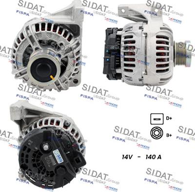 Fispa A12BH0202 - Alternator furqanavto.az