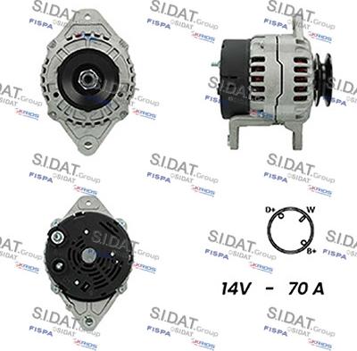 Fispa A12BH0229A2 - Alternator furqanavto.az