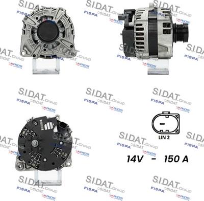 Fispa A12BH0276 - Alternator furqanavto.az