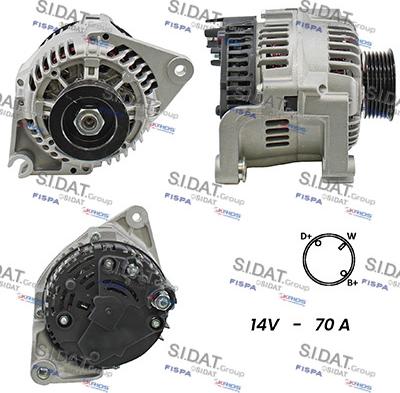 Fispa A12BH0799A2 - Alternator furqanavto.az