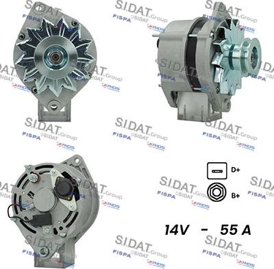 Fispa A12BH0796A2 - Alternator furqanavto.az