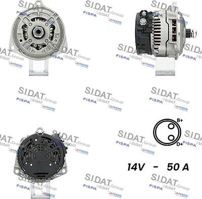 Fispa A12BH0766A2 - Alternator furqanavto.az