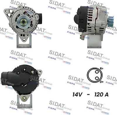 Fispa A12BH0736A2 - Alternator furqanavto.az