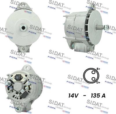 Fispa A12BH1056A2 - Alternator furqanavto.az