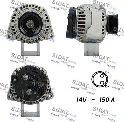 Fispa A12BH1066A2 - Alternator furqanavto.az